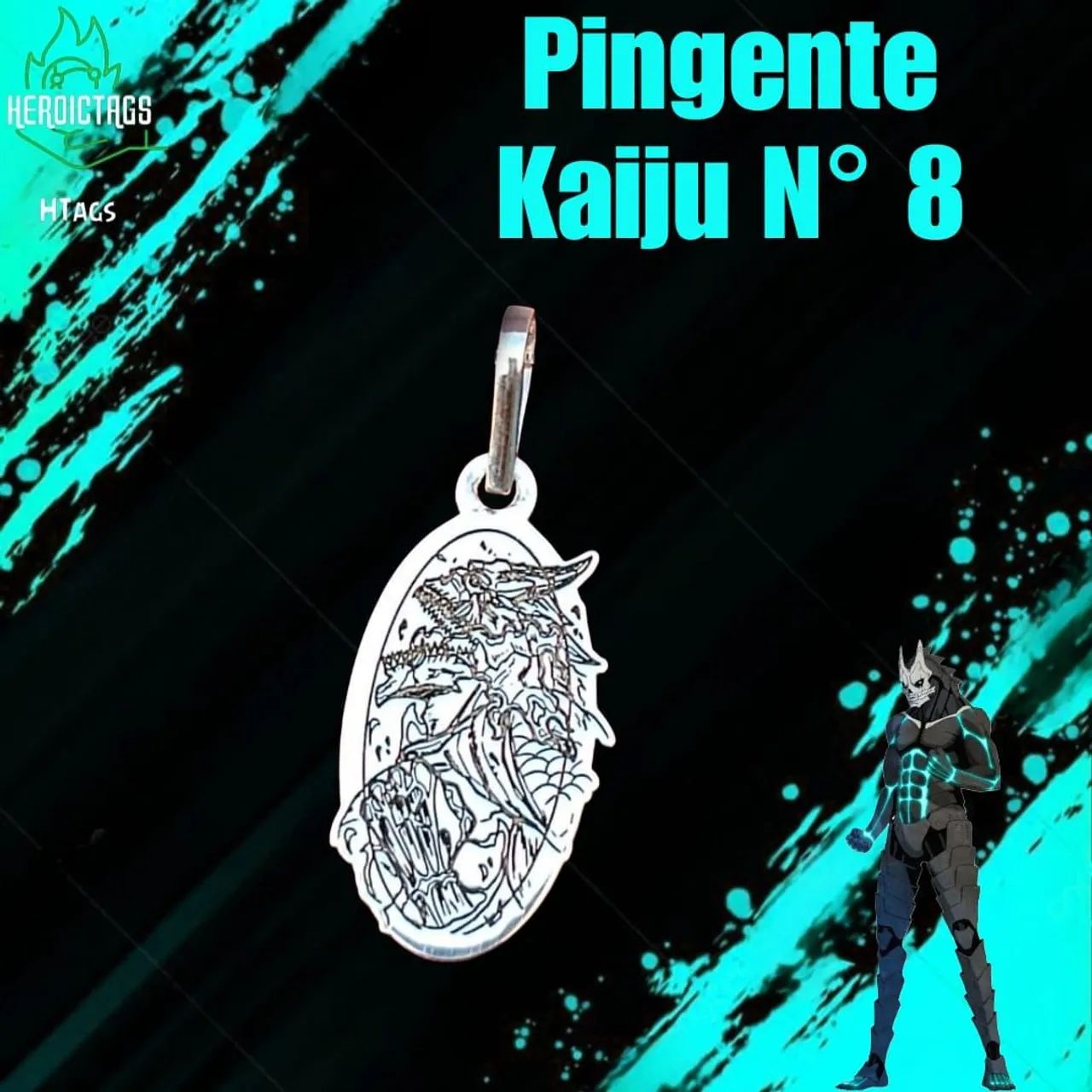 Pingente Kafka Hibino - Kaiju N° 8 