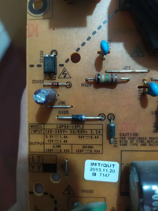Placa de Potência para TV LG 42 a 55