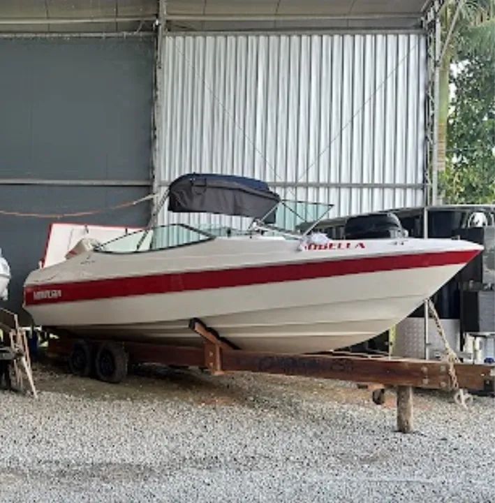 OPORTUNIDADE Lancha Ventura MOTOR 225hp v6 24 pés 