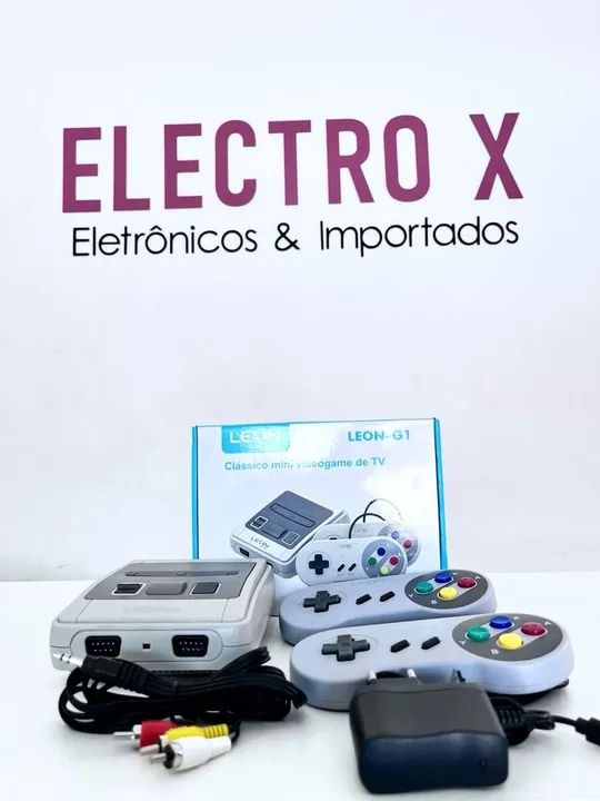 Video Game Clássico Mini Leon-G1 - 2 Controles - Foto 2