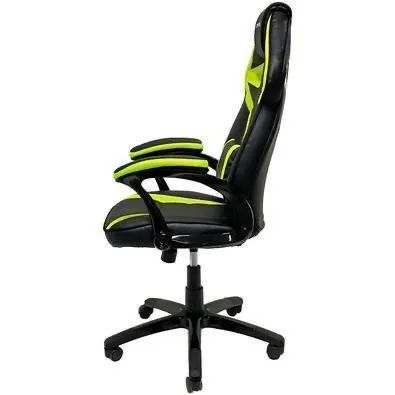 Cadeira Gamer Mymax MX1, Peso Suportado até 120Kg, Giratória, Preto e Verde (NOVO) - Foto 4