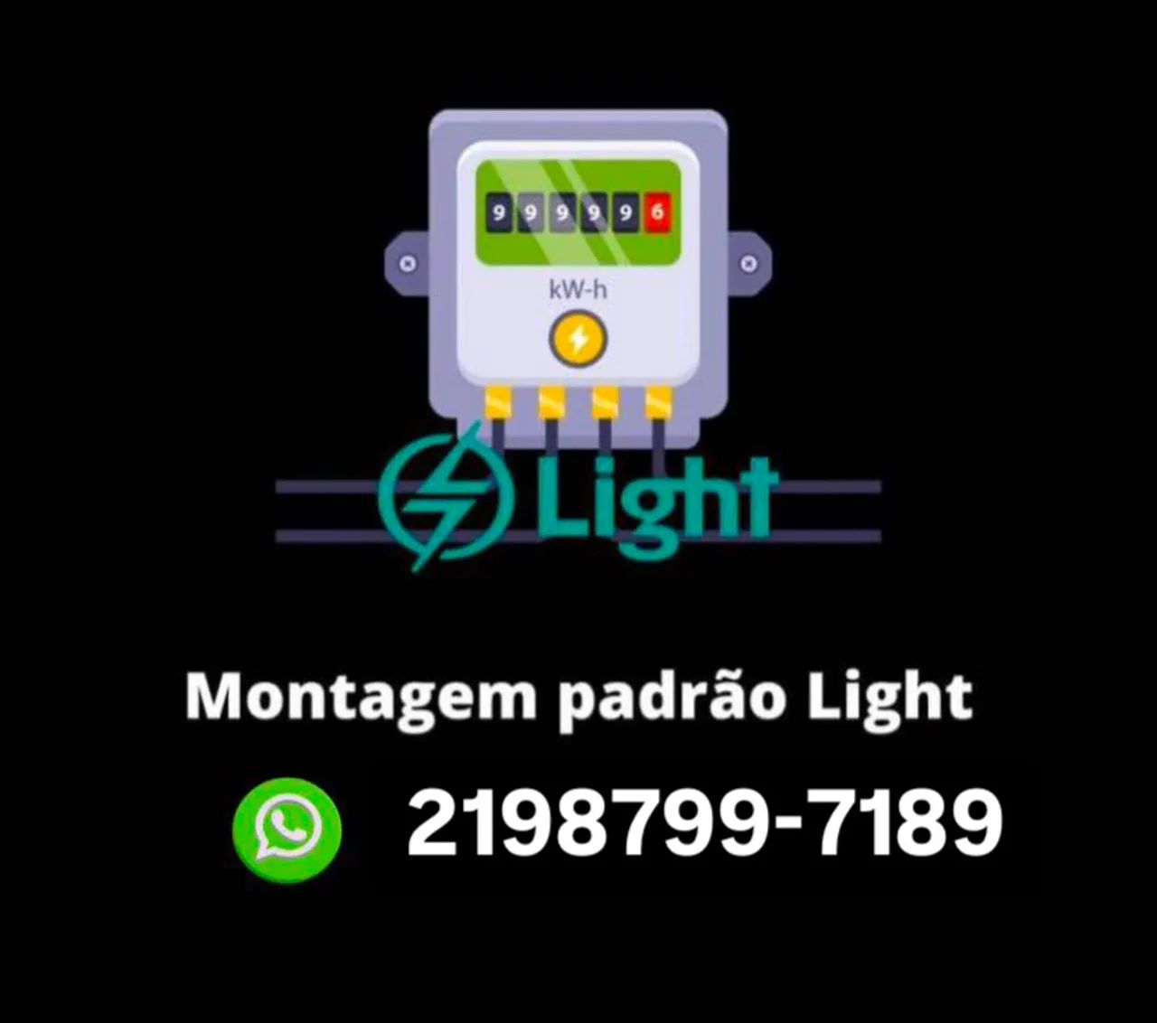 Eletricista padrão light , realizamos todo tipo de serviço junto a light 