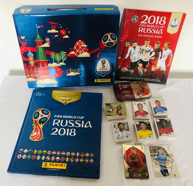 Kit Atualizaçao 100 Figurinhas Copa 2018 Russia