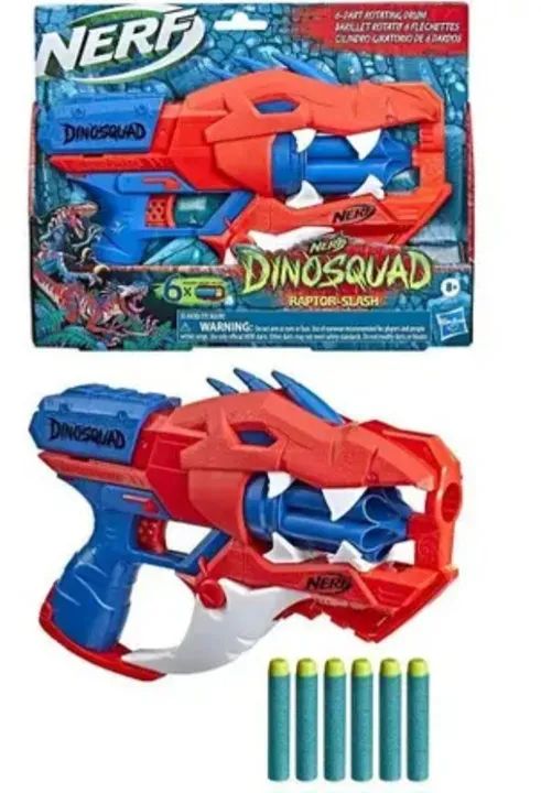 BRINQUEDO LANÇADOR DE DARDOS NERF DINOSQUAD