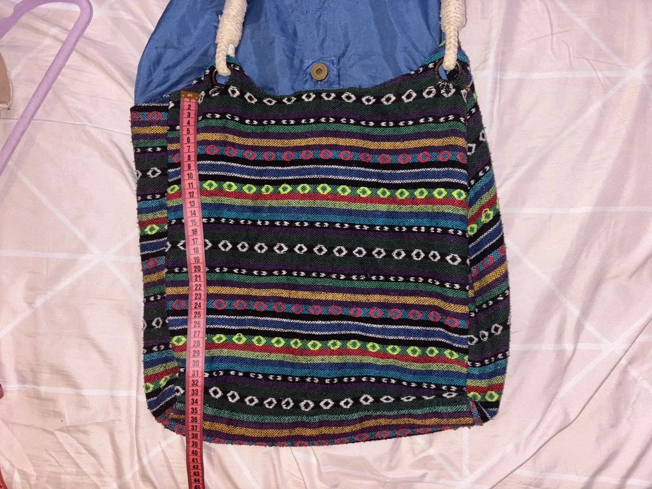Bolsa de ombro colorida - Foto 3