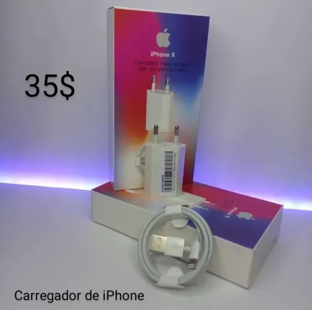 Carregador de iPhone. - Foto 2