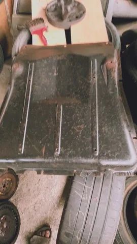 Protetor Do Tanque De Combustuvel De Gol E Voyage 1986 Usada - Foto 3