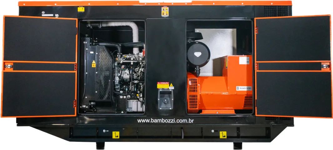 Gerador Bambozzi Diesel 22.8 KVA Monofásico 220/440V - Foto 3
