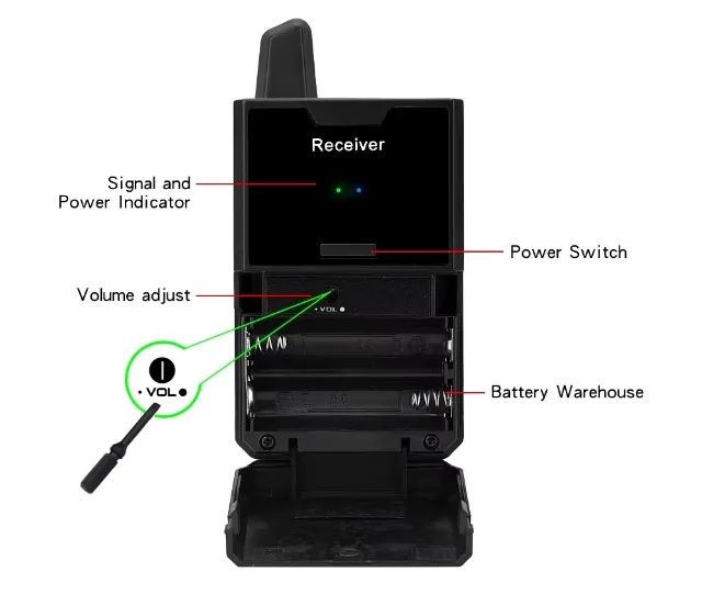 Microfone de Lapela Eyk uhf sem fio DSLR novo - Foto 4