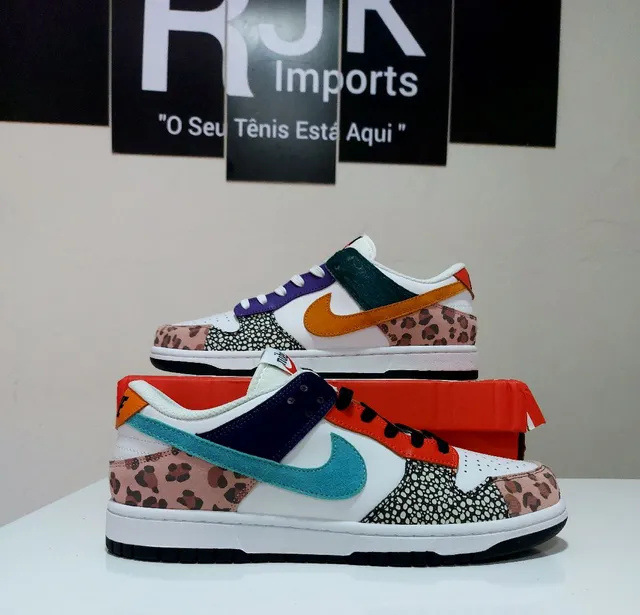 Dunk Low Pro Safari Patchwork