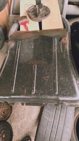 Protetor Do Tanque De Combustuvel De Gol E Voyage 1986 Usada - Foto 2