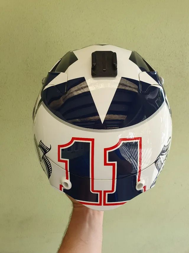 Capacete HJC Capitão América original  - Foto 5