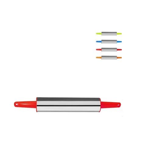 Rolo De Massa Inox C/ Pegador Plast 35cm Wellmix Wx7067 10peças - Foto 3