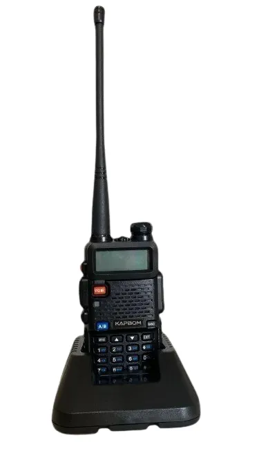 Rádio Comunicador Kapbom UV-5R com Função FM e Alto Alcance Loja Coimbra Computadores