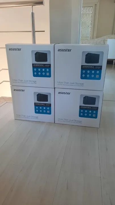 Storage Asustor 8 Baias AS6510T - Intel ATOM C3538 2.1GHz (Quad-Core), 8GB DDR4, 2x 10GbE