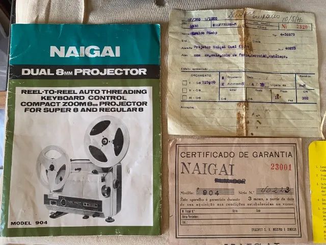Projetor Antigo Dual 8mm Still Framer Naigai 904 - Antiguidades - Vila  Ester (Zona Norte), São Paulo 1272944953