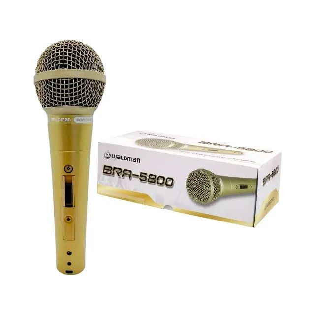 Microfone Dinâmico Waldman BRA-5800 C/ Chave - AC2933