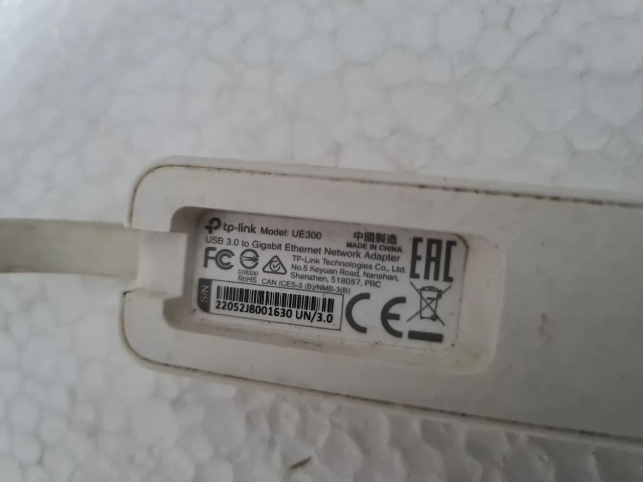 Adaptador de Rede Ethernet USB 3.0 giga