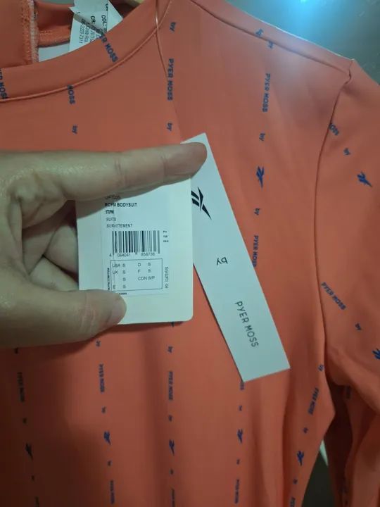 Macacão lycra novo - Reebok- tam p - Foto 5