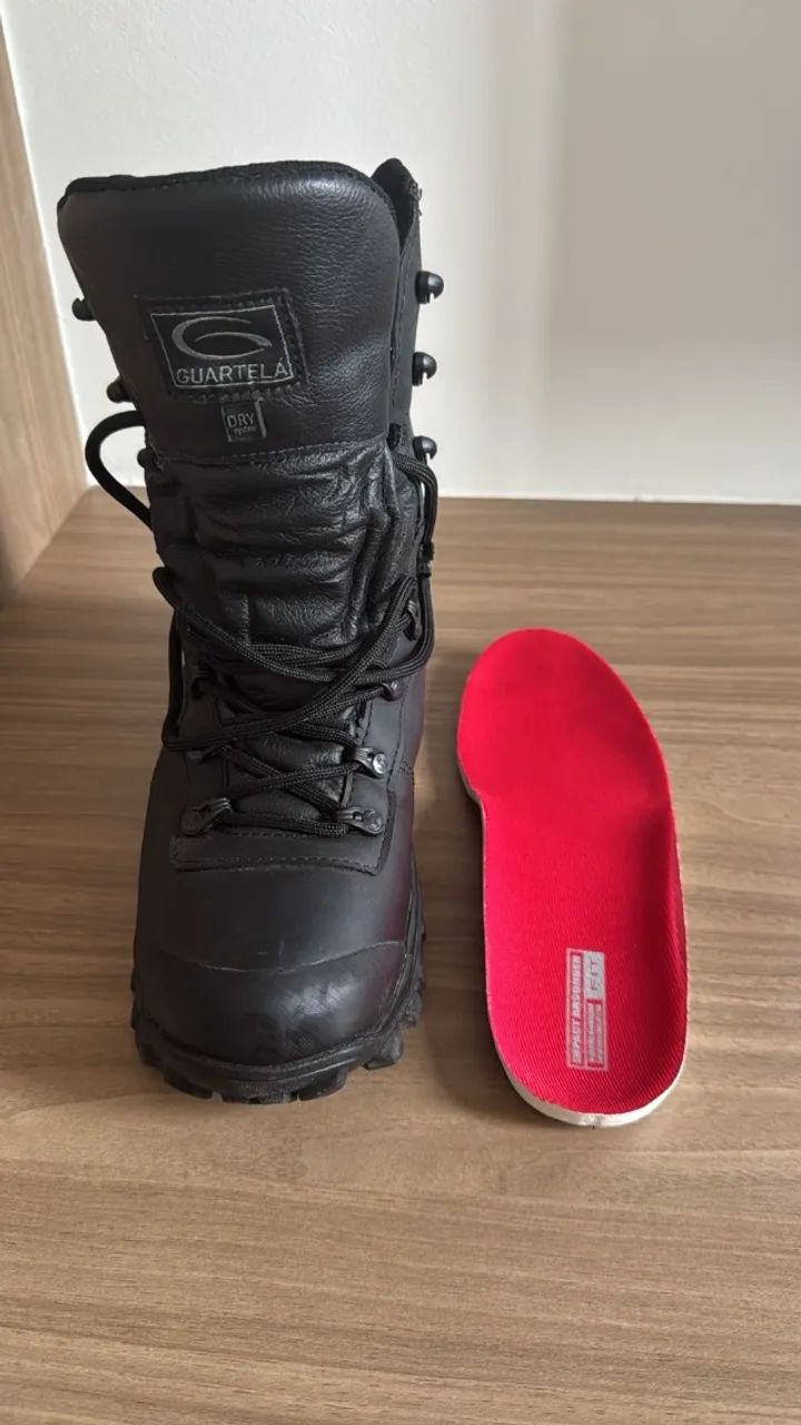 Bota Coturno Guartelá Defender 2 Dry Impermeável - nº 41 - Foto 4