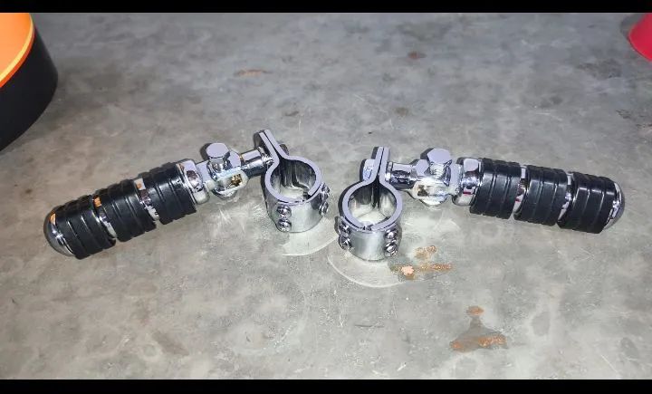 Pedaleira p/protetor de motor HD