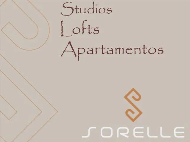 Apartamentos; Stúdios & Lofts. SORELLE. J119