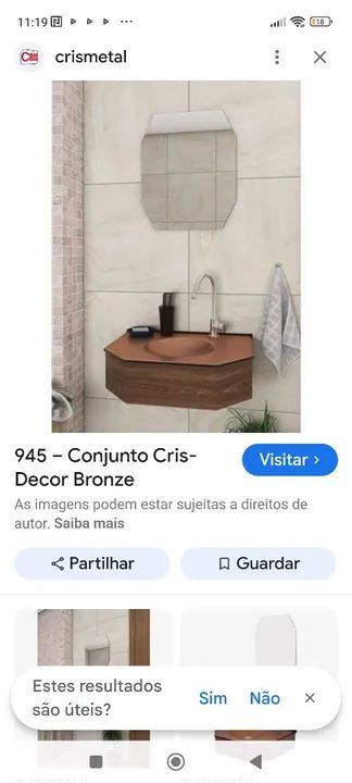 Cuba de vidro bronze - Foto 4