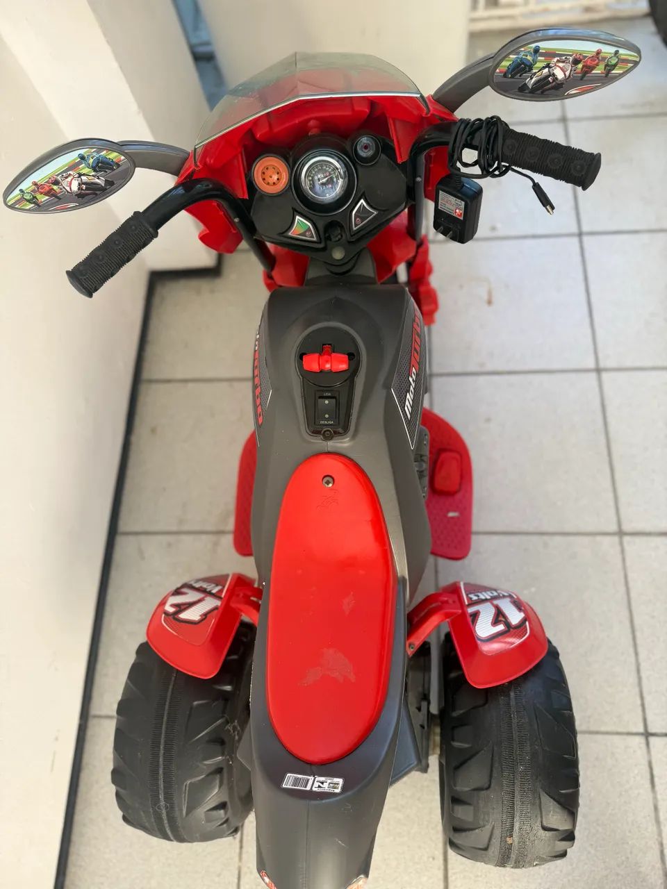 Moto eletrônico infantil CB1200  - Foto 3