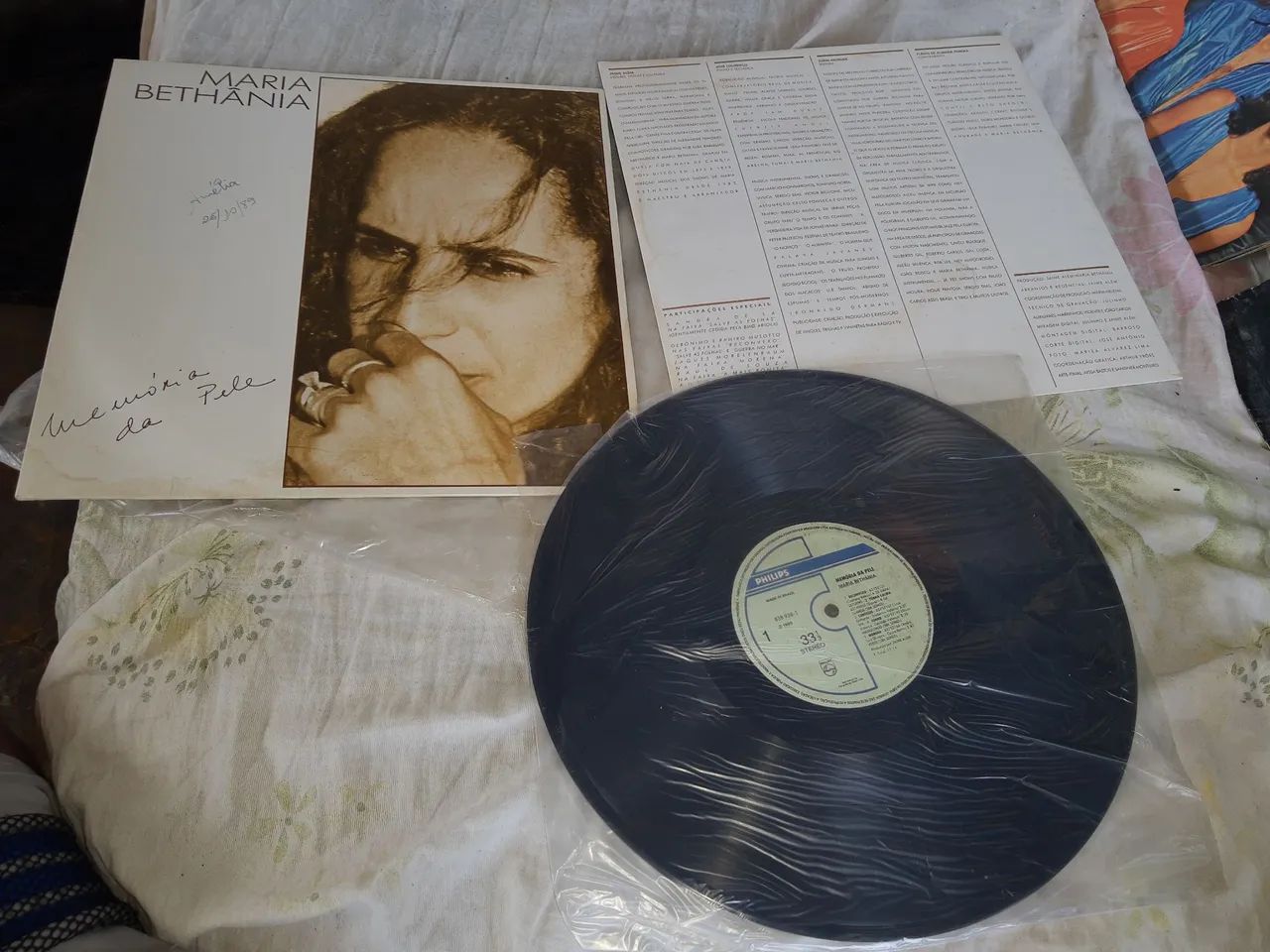 Disco de Vinil Maria Bethânia - Memória da Pele - Foto 3