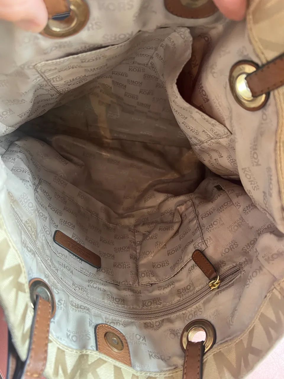 bolsa michael michael kors jet set north south monograma - Foto 4
