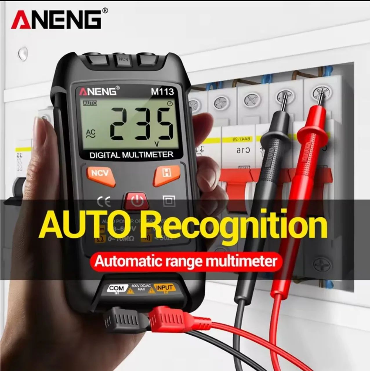 Multímetro Digital ANENG M113 - 1999 Contagens - Foto 4