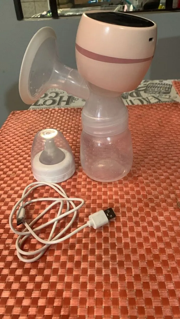 Extrator de Leite Elétrico Portátil - Rosa