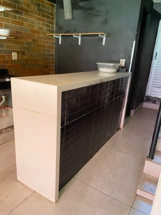 Duas Bancadas de marmoglass branco