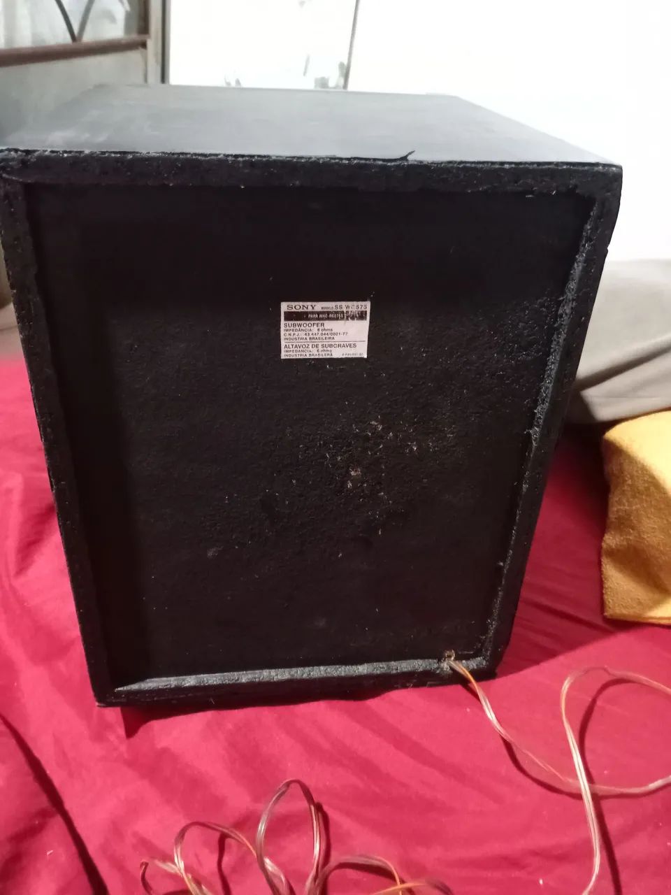 Caixa de som subwoofer sony  - Foto 6