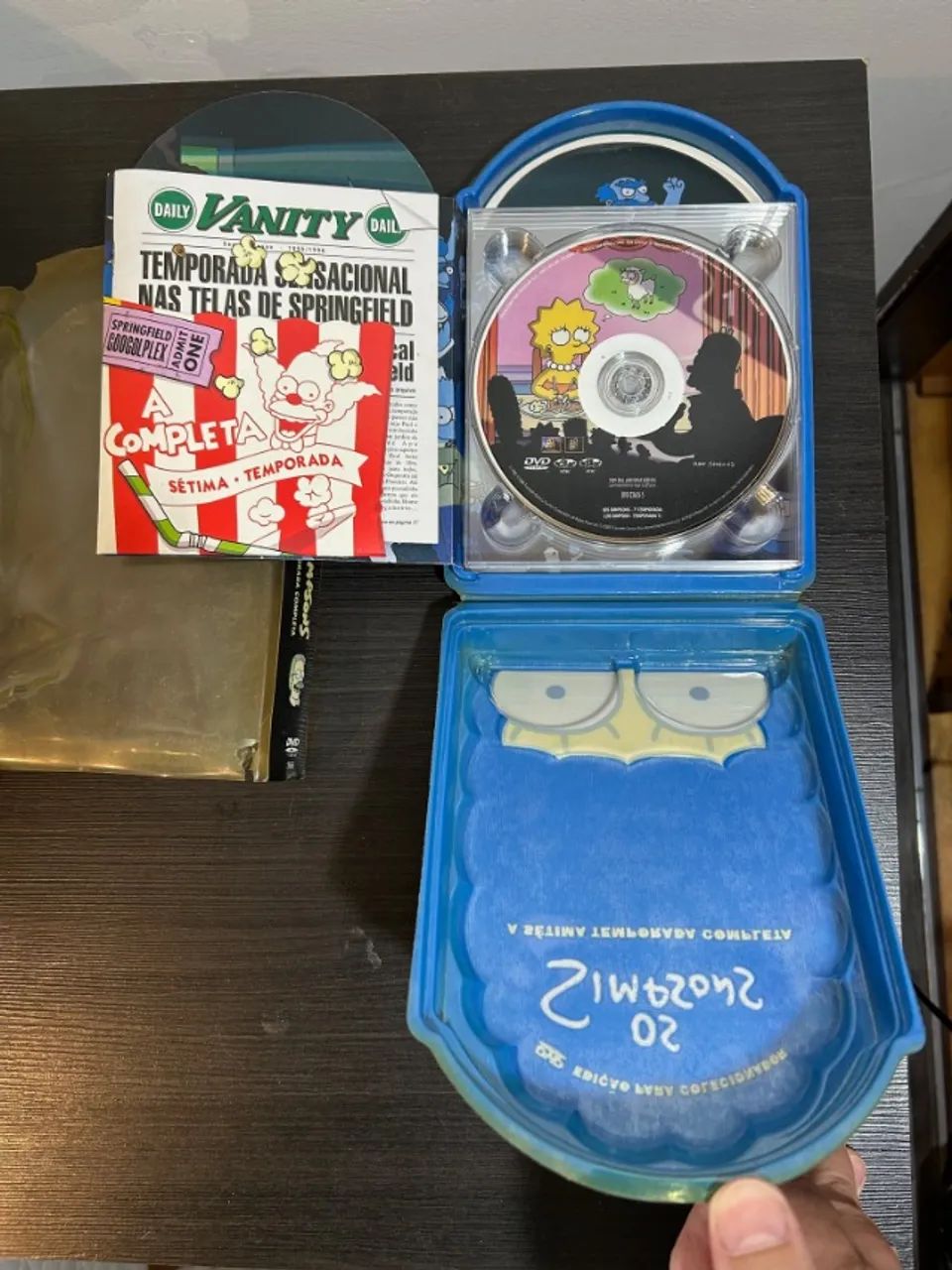 Dvd Box Os Simpsons 7 Temporada Edição Colecionadores Raro - Foto 3