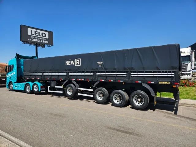 Scania R460 SUPER Ano 24 6x2Geladeira + 4 Eixo Graneleiro Guerra ano 23 13.5x 1.80mts - Foto 8