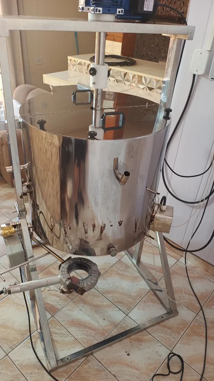 Tacho Cozedor PRSUL 100L - Duplo Aquecimento - 1 Mês de Uso! - Foto 2