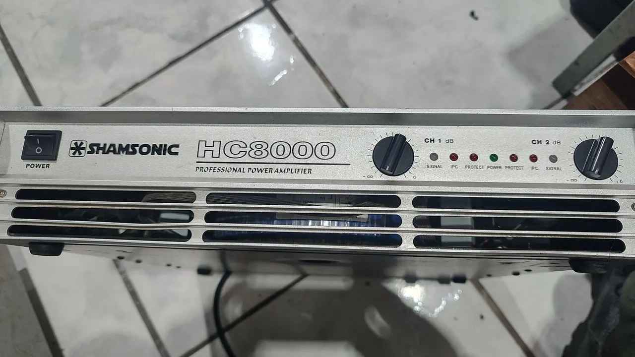 Amplificador de Potência Profissional SHAMSONIC HC8000