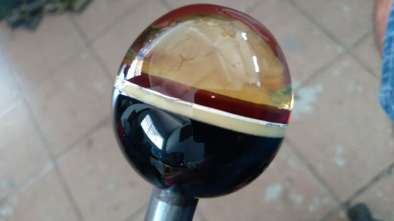 Bola de câmbio  antigo raridade  - Foto 3