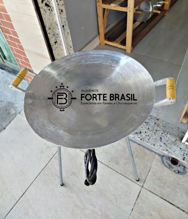 DISCO TIPO ARADO EM ALUMÍNIO BATIDO BASE A GÁS  - Foto 4