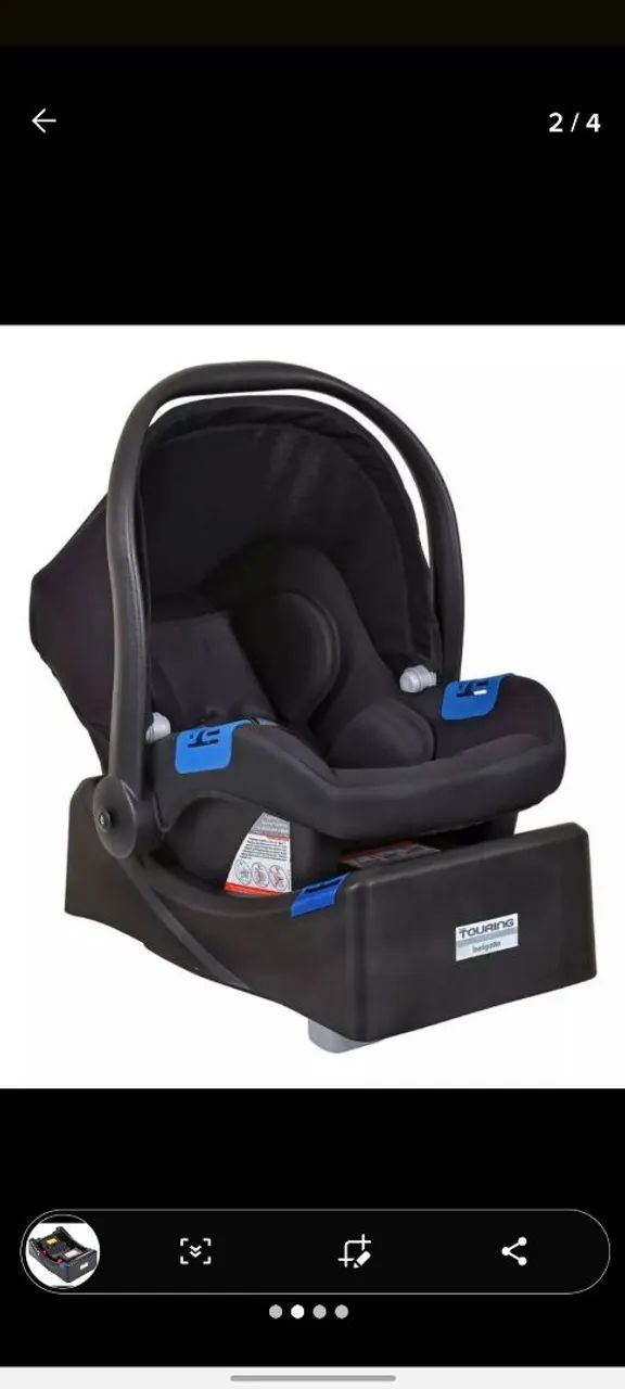 Base para Cadeirinha de Bebê Touring Burigotto  - Foto 2