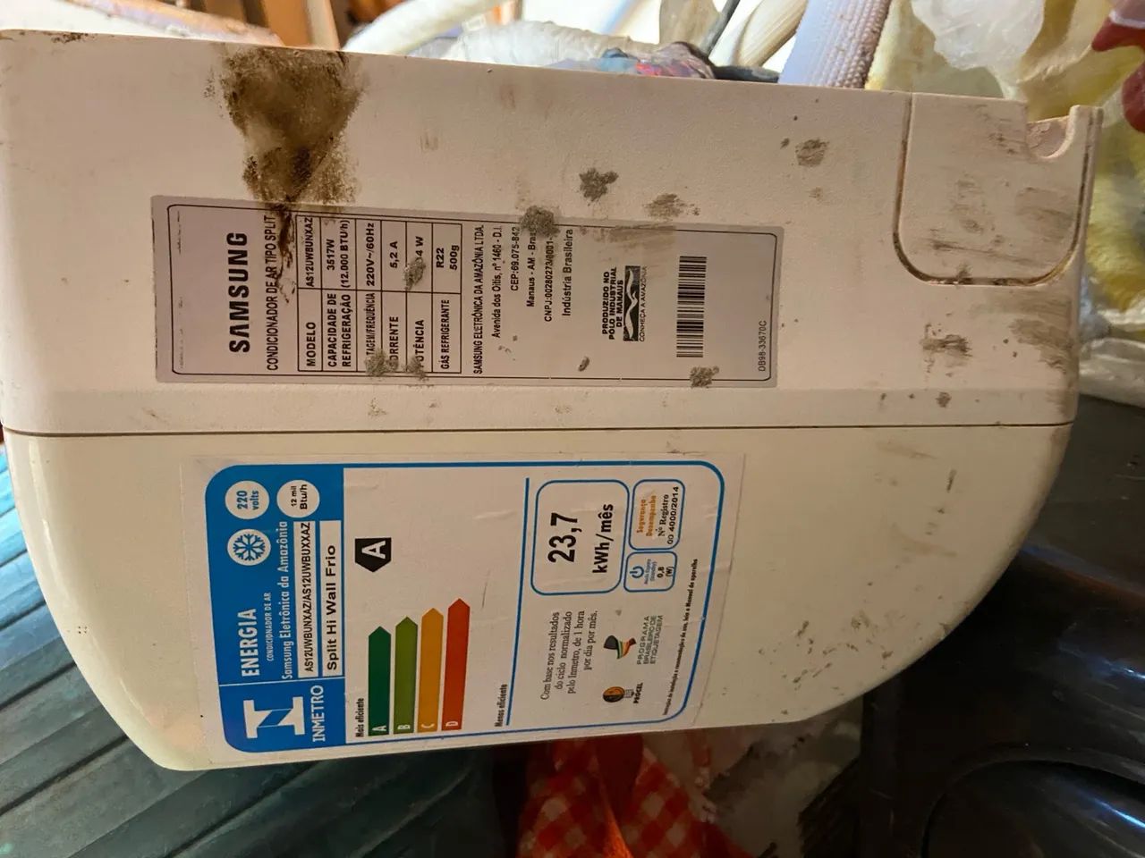 Vendo condensadora do ar-condicionado split Samsung de 12000. - Foto 3