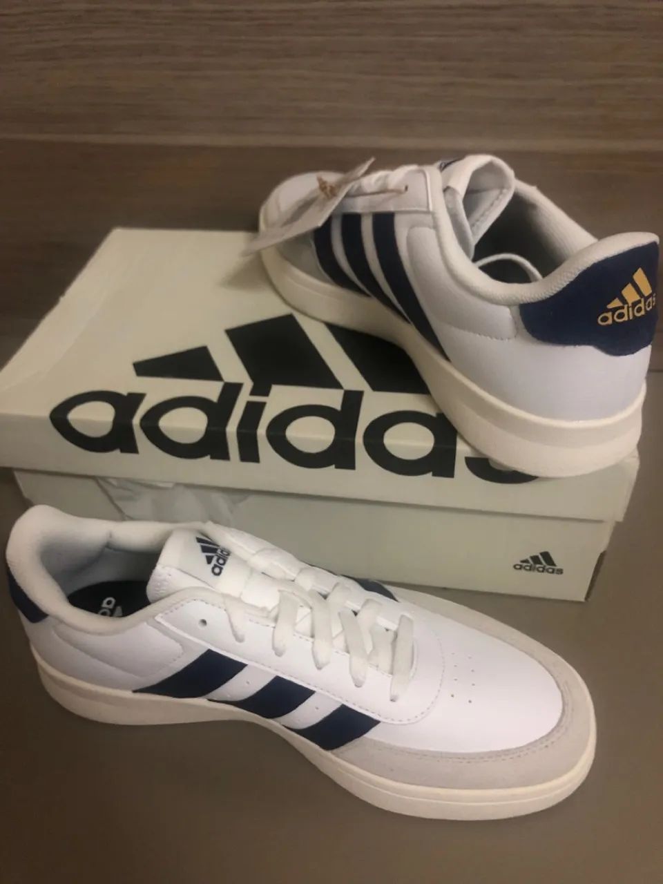 Tênis Adidas Breaknet Masculino 39 novo, original, na caixa - Foto 2