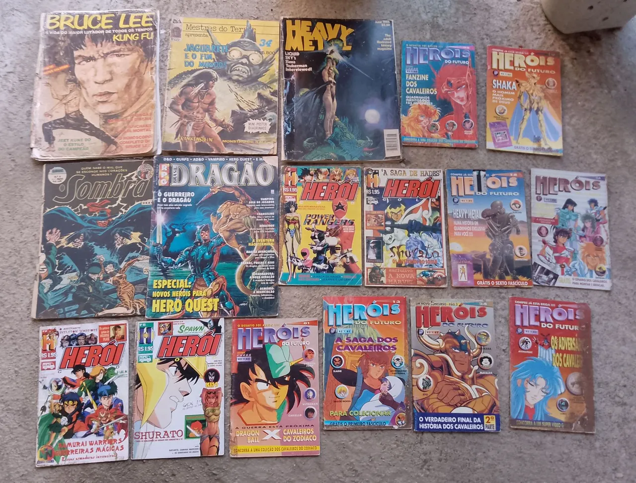 Coleção de Revistas Antigas - Anos 80/90