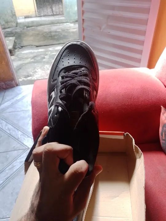 Tênis Casual Masculino Preto