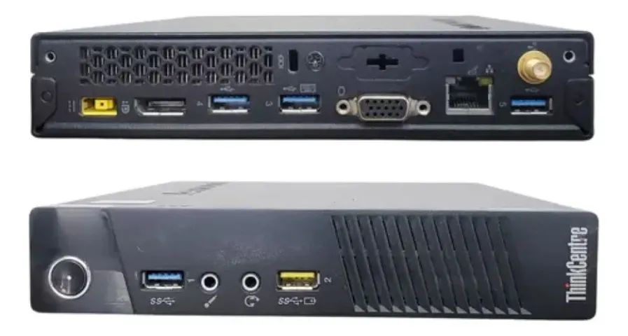 Mini Pc Lenovo Thinkcentre M93 I3 4ª Ger memória 8gb Ssd 120gb Win10 Wifi - Foto 2