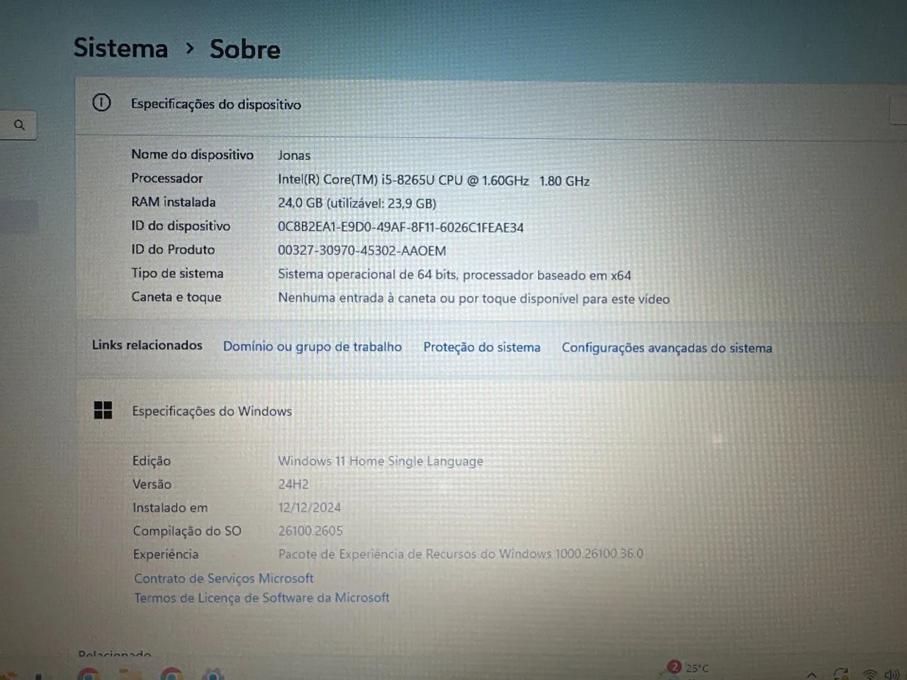 Notebook Dell - Intel Core i5 - 24GB RAM - 256SSD - Foto 2