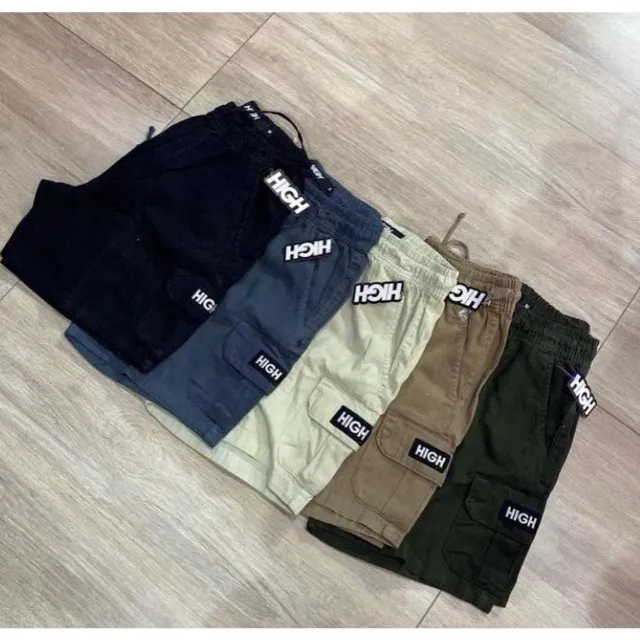 Bermudas cargo - high