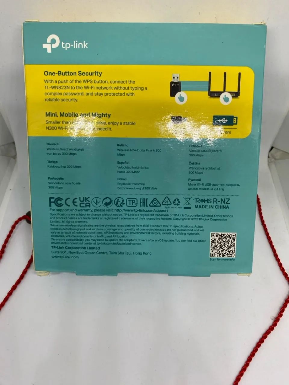 Adaptador USB TP-Link 300Mbps Wireless - Mini - Foto 4