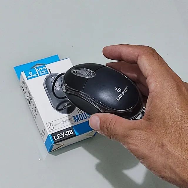 Mouse Lehmox Original com Fio - Foto 2